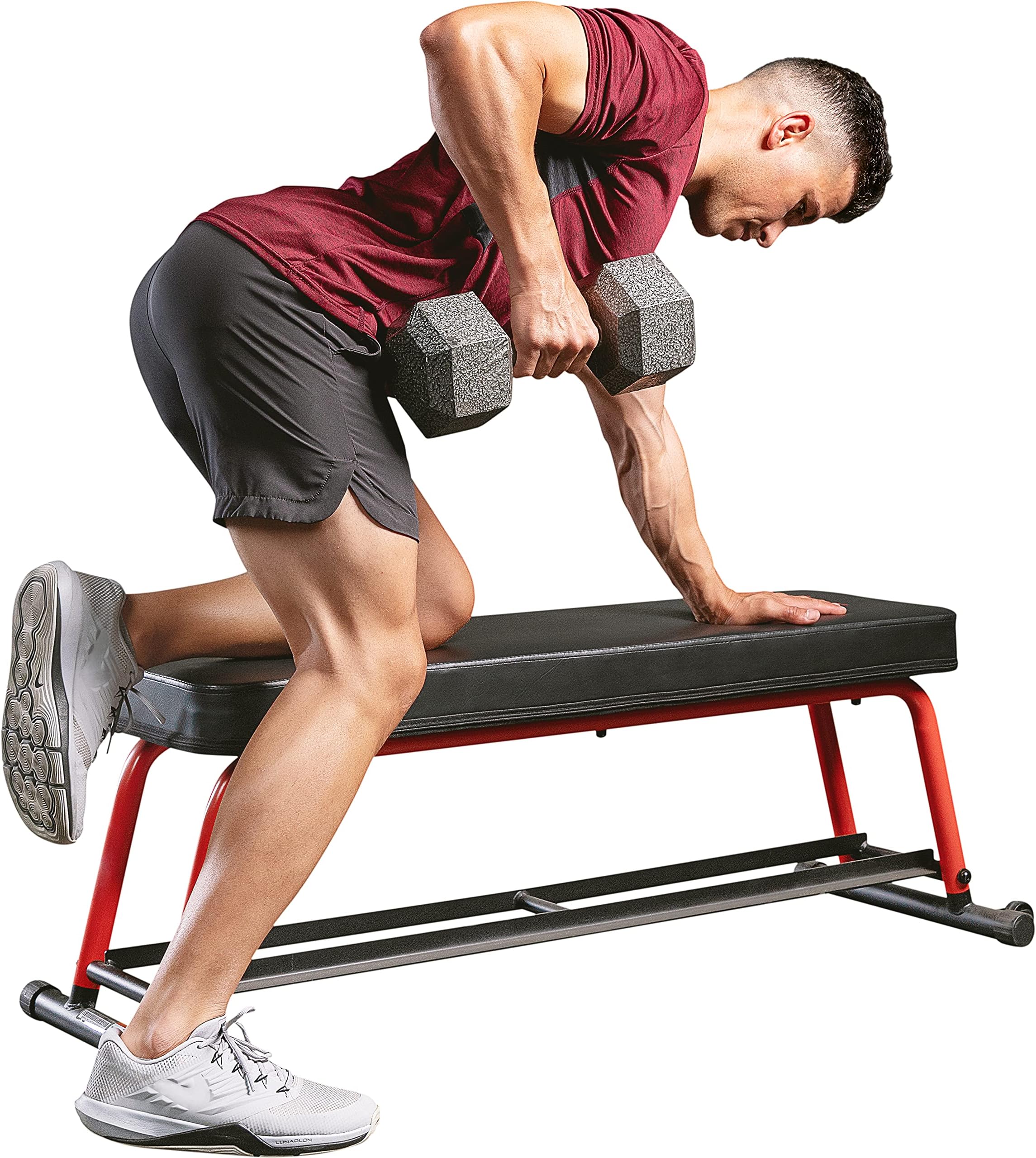 Sunny Health & Fitness Power Zone Strength Flat Bench - SF-BH6996