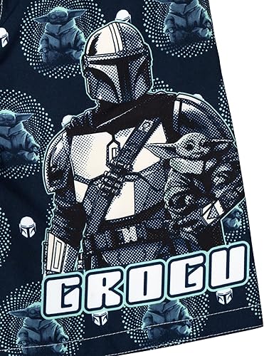 Miniatura 5 de STAR WARS Conjunto de camiseta de protección y traje de baño UPF 50+ para niños pequeños a niños grandes (4T - 14-16)