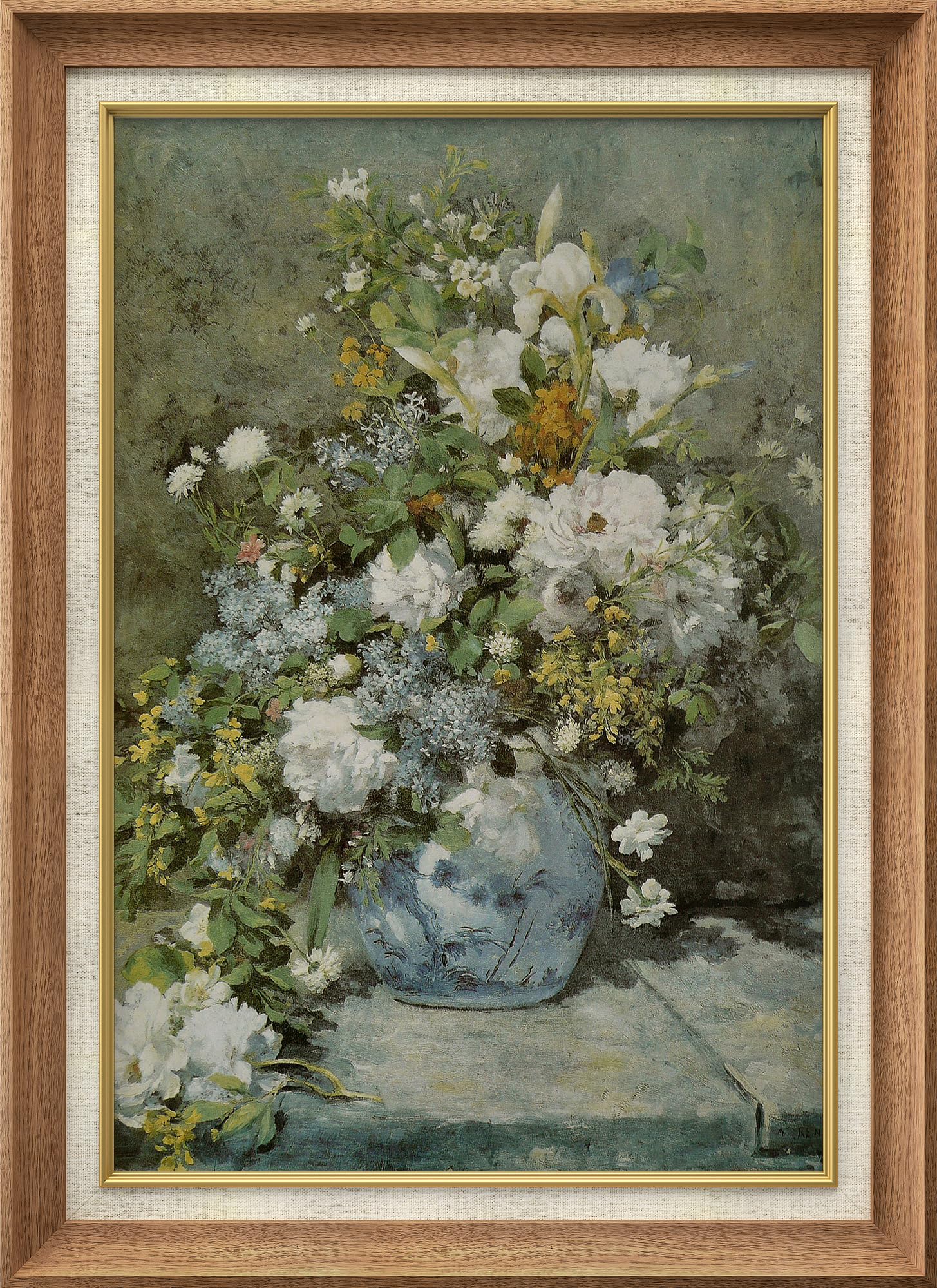 Amazon.com: SIGNWIN Premium Frame Art Detailed Flower Bouquet in