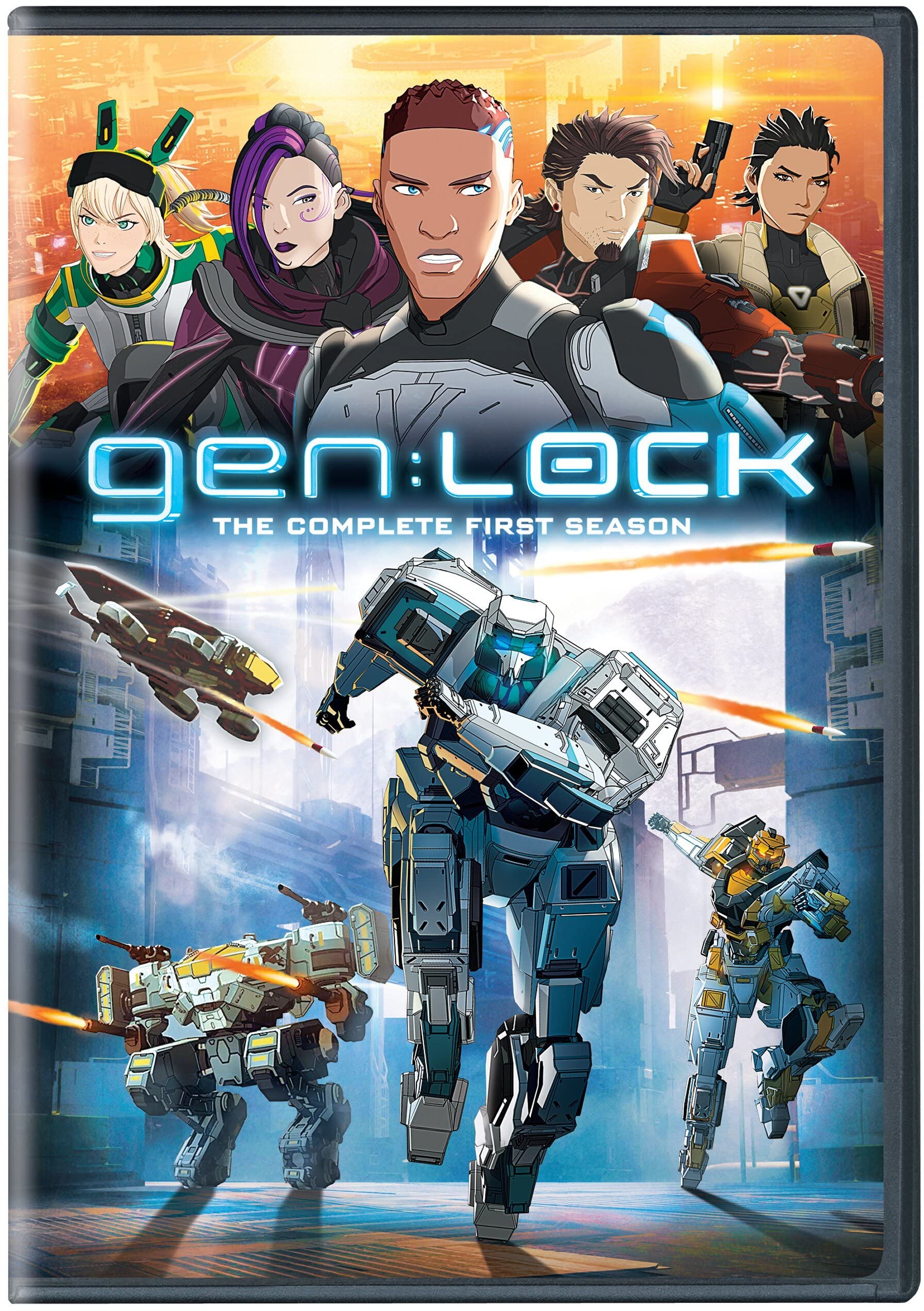DVD Gen:Lock Complete First Season serie de animacion importada