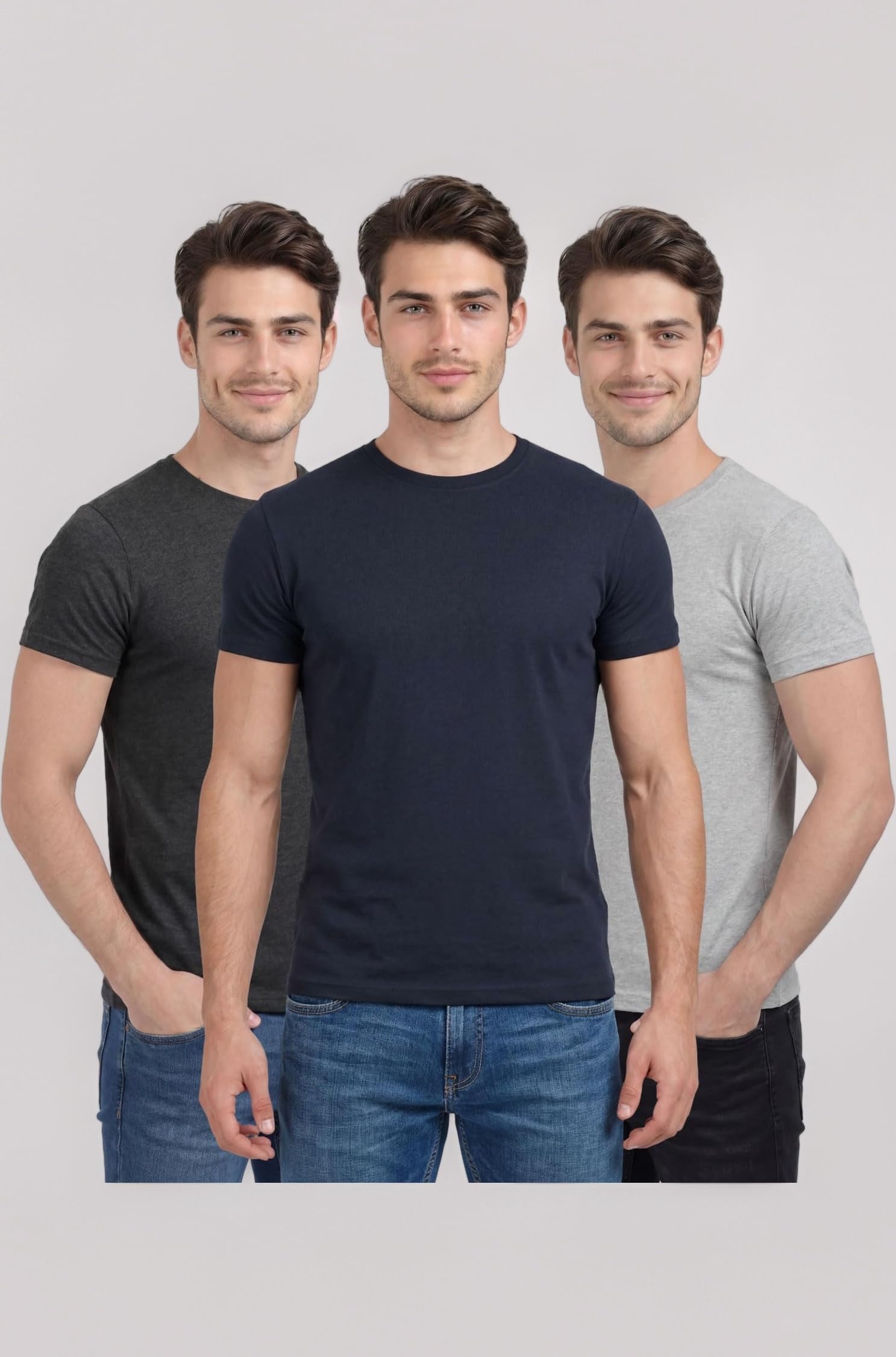 Men's Regular Fit T-Shirt | Men's T-Shirt | Tees for Man | Tshirt for Men Stylish | Round Neck Tshirt for Man