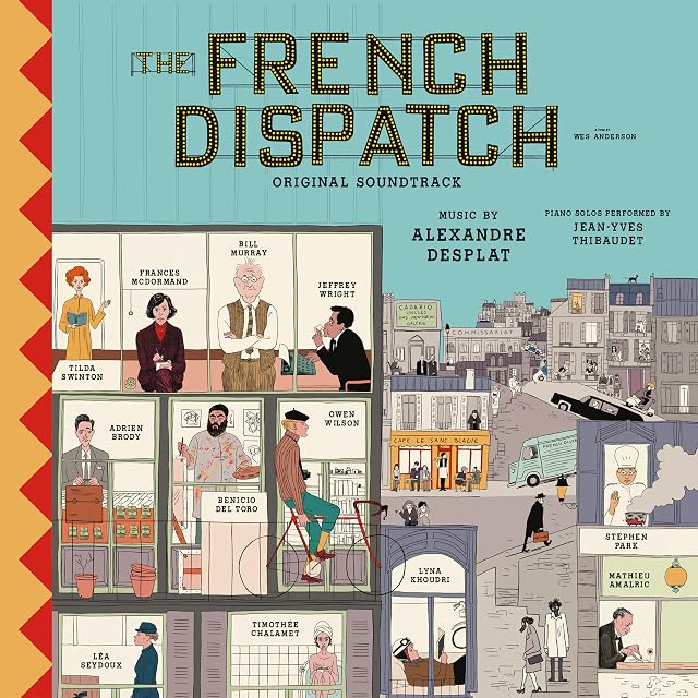The French Dispatch (Original Soundtrack) por Various Artists, capa do álbum