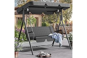 DWVO the 3 Seat Swing for Adults: Effortless Relaxation Outdoors