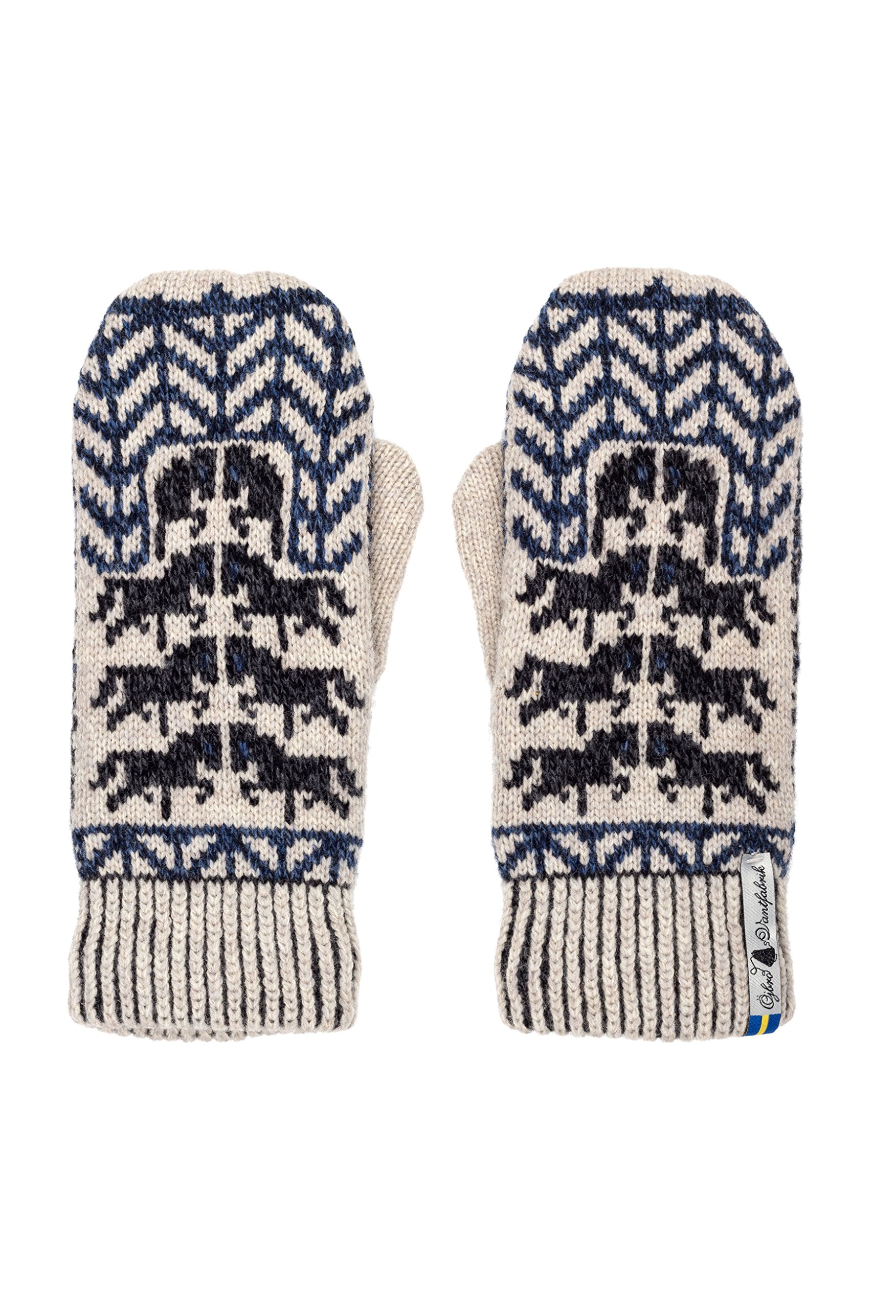 Öjbro 100% Merino Wool Mittens