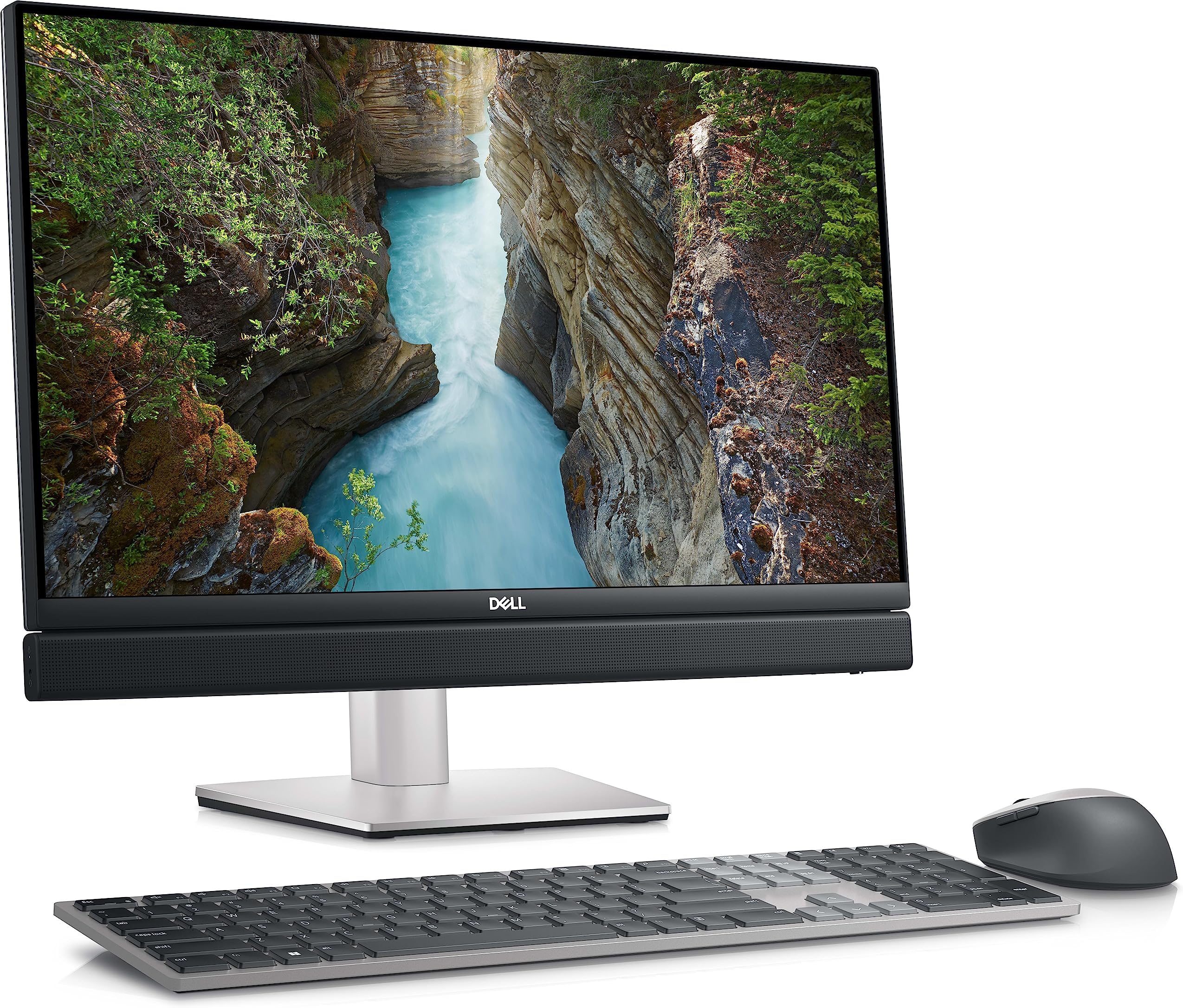 Optiplex 7410 AIO (2023) | 23.8" 1920x1080 FHD | Core i7-13700 - 256GB SSD Hard Drive - 8GB RAM | 24 cores @ 5.2 GHz Win 11 Pro Black