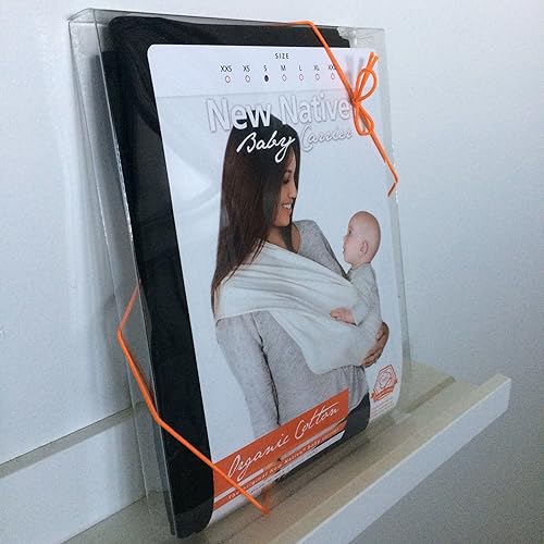 Miniatura 3 de New Native Portabebés suave y transpirable 100% algodón orgánico manos libres para bebés, sin hebillas, correas o anillos, fácil de usar, compacto y