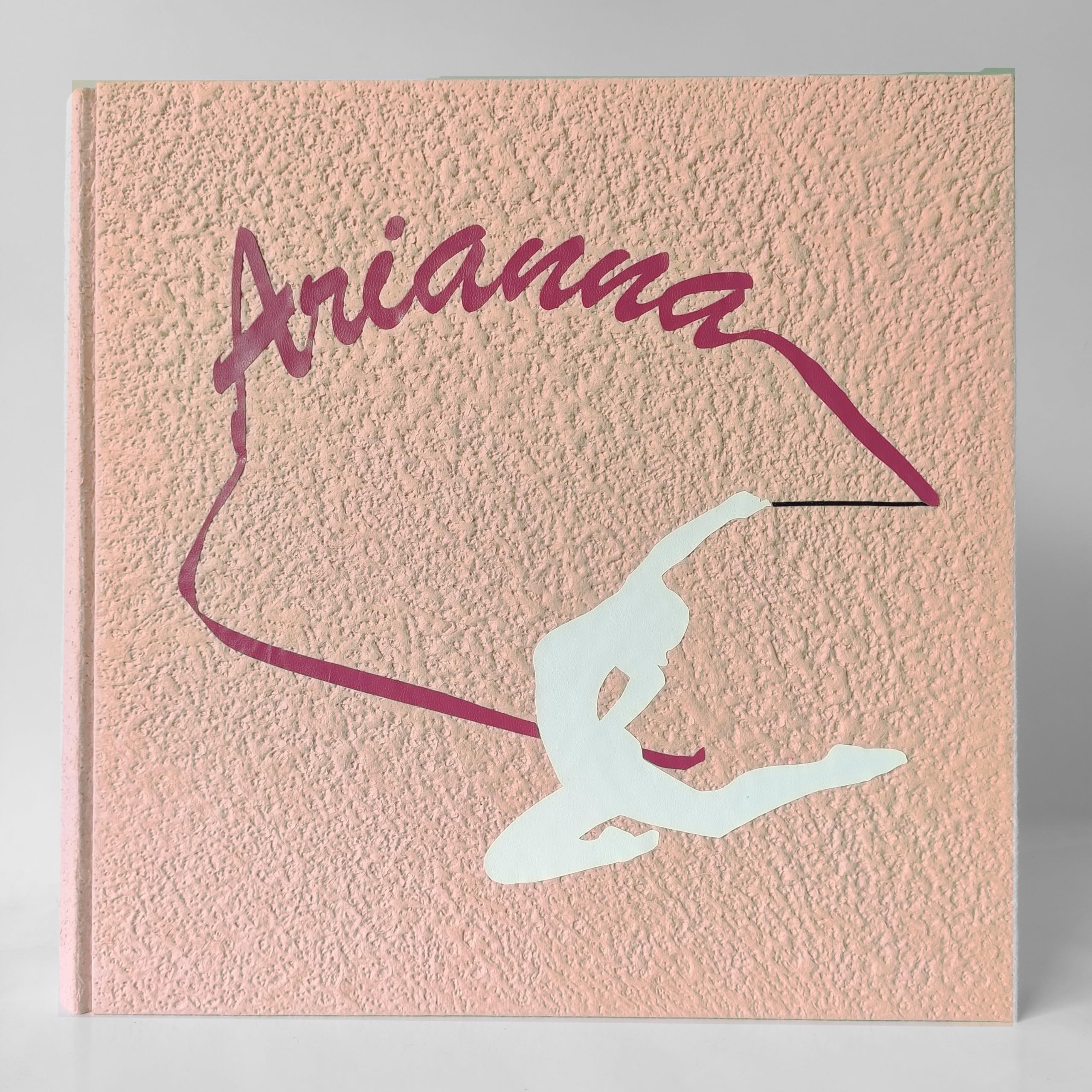 Album foto fotografico artigianale BALLERINA in carta naturale con nome intagliato personalizzabile regalo compleanno, saggio, danza, comunione, ginnastica ritmica artistica 2025 2026 legnoegrafite