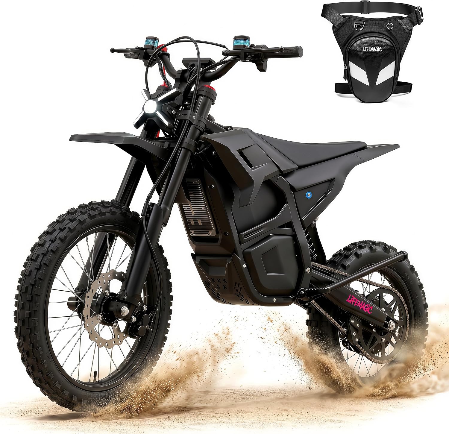  M9 Pro 5500W Peak Mid‑Drive Electric Dirt Bike for Adults & Teens