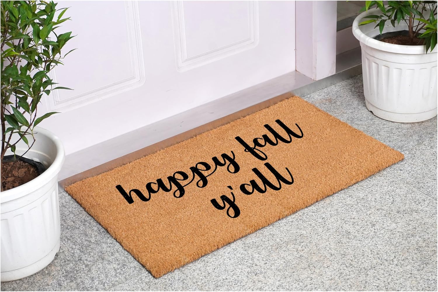 Calloway Mills Hapy Fall Yall Doormat, 30" x 48"