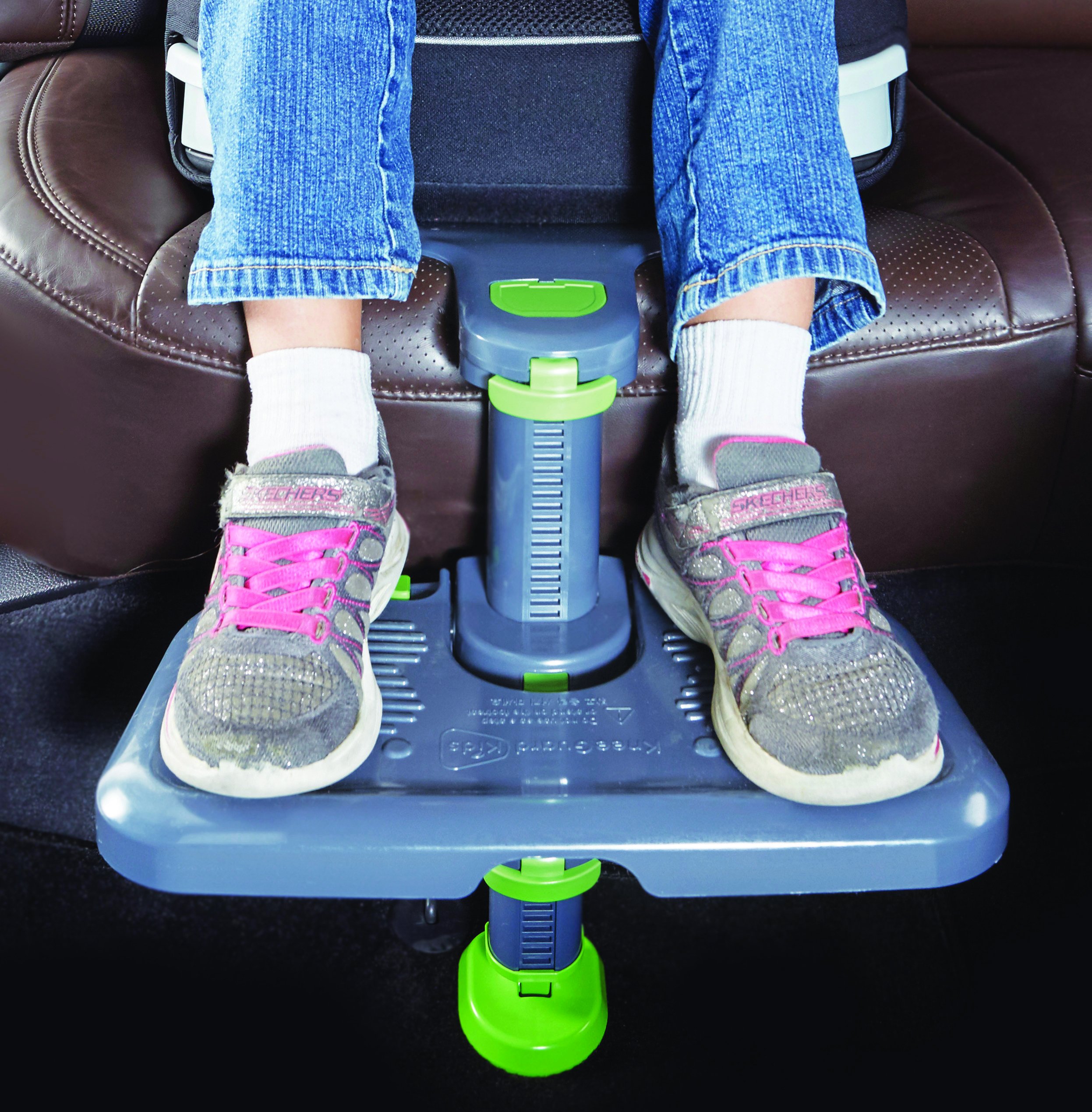 Kneeguard Kids Car Seat Foot Rest for Children and Babies. Footrest is