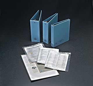 Desco Blue ESD / Anti-Static Binder - 10.6 in Length - 1 1/2 in Wide - 0.016 in Thick - 07412 [PRICE is per EACH]