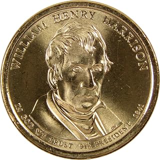 2009 D William Henry Harrison Presidential Dollar Uncirculated Coin