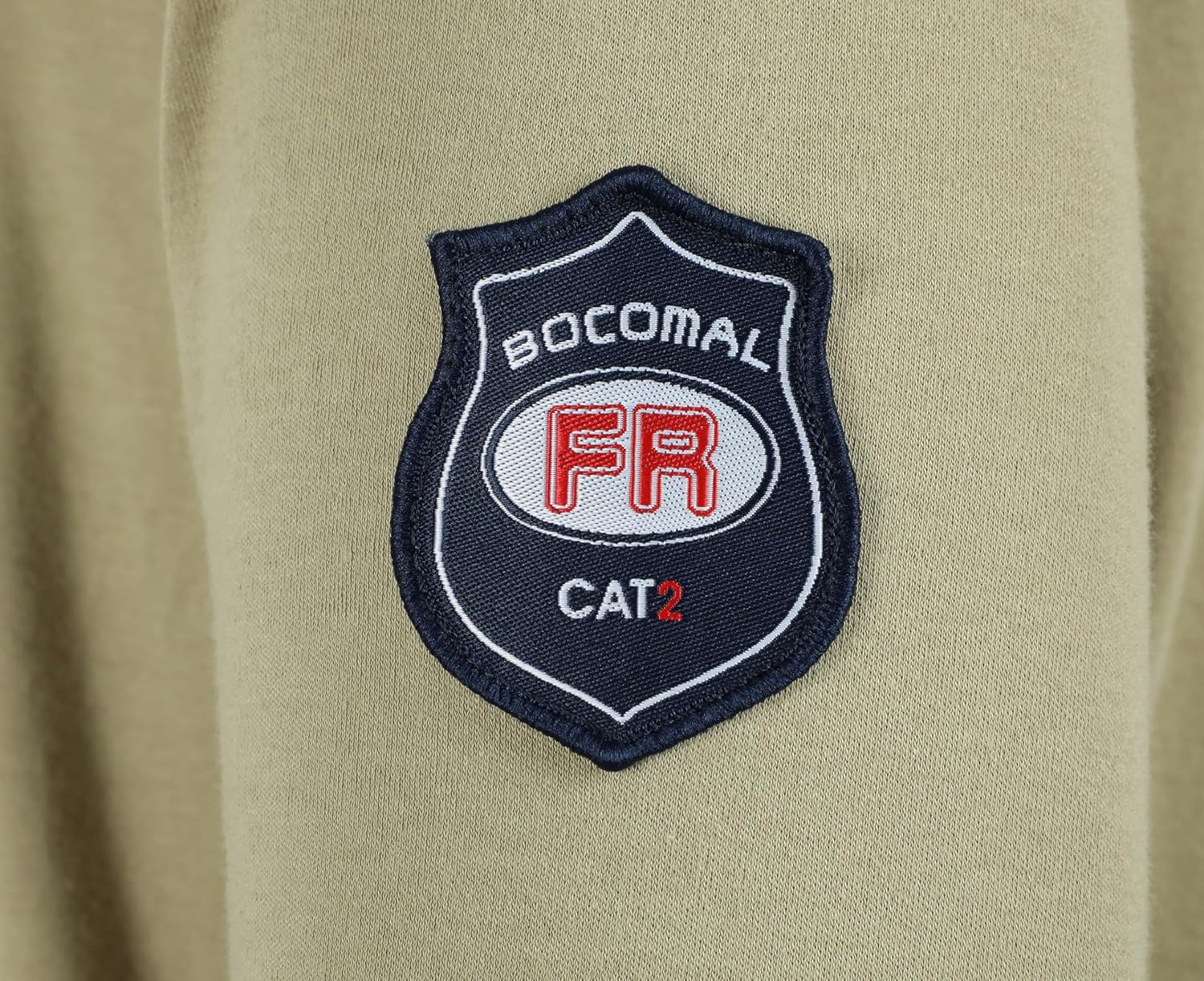 BOCOMAL FR Shirts Flame Resistant Shirt 5.5oz 100% Cotton Light Weight CAT2 Fire Retardant Henley Shirts