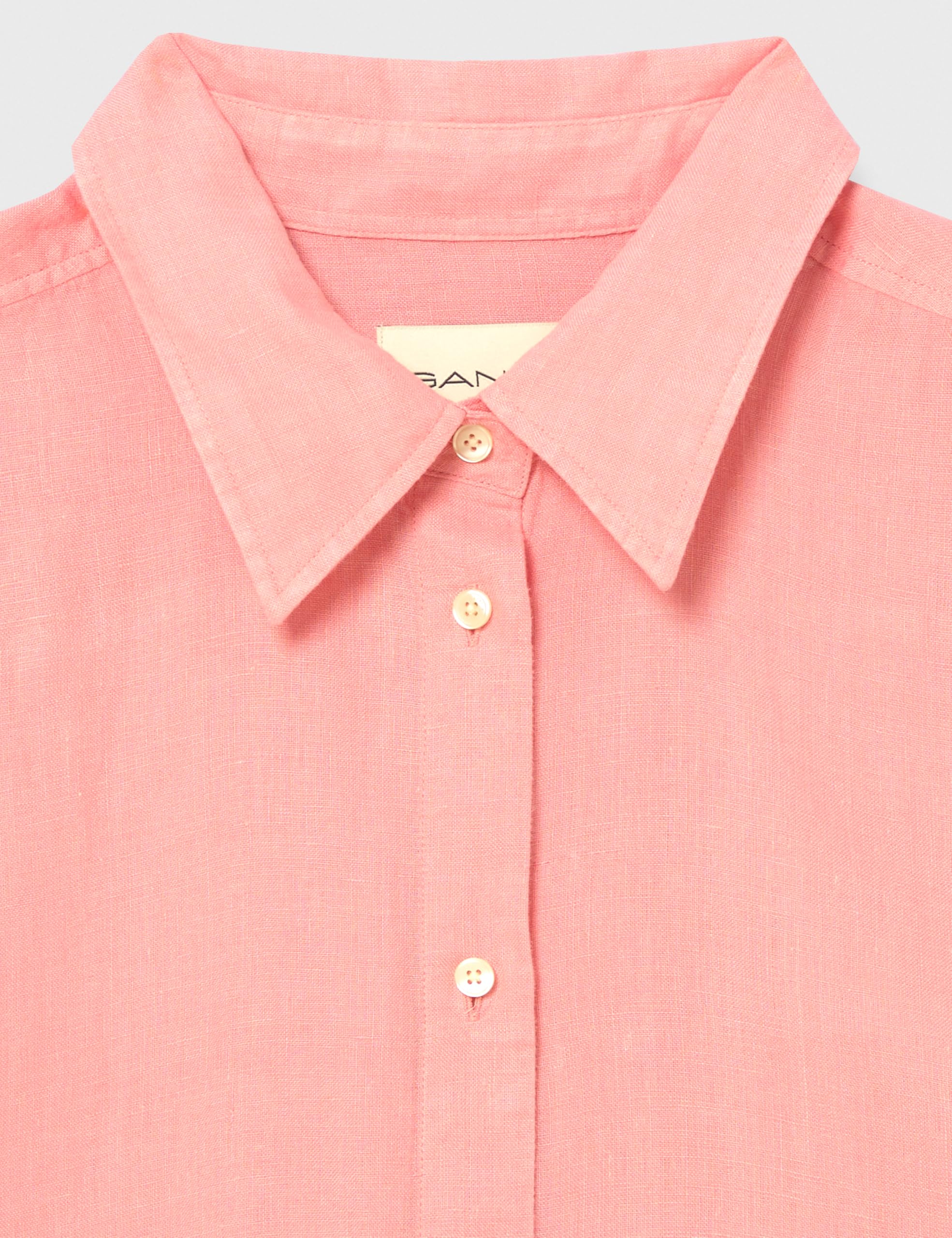 GANT Rel Linen SS Shirt Blouse Femme