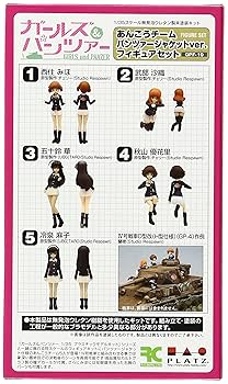 Amazon.co.jp: プラッツ 1/35 ガールズ&パンツァー あんこう