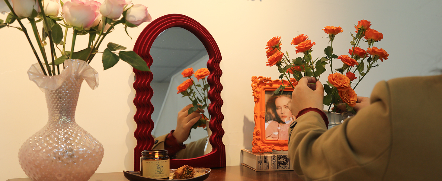 Amazon.com: TEIPAI Irregular Wall Mirror Living Room Decor