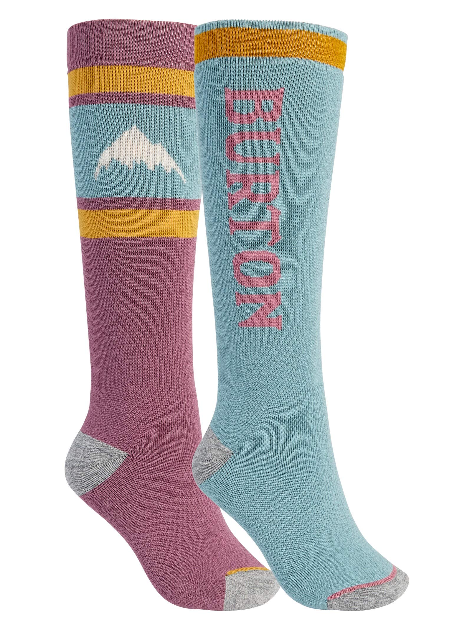Burton Women's Weekend Midweight Ski/Snowboard Sock 2-Pack