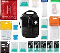 Vista 4 de My Medic Sidekick - Kit de primeros auxilios para acampar y senderismo - 70 artículos - Elegible para HSA y FSA - Ifak pequeño ideal para viajes