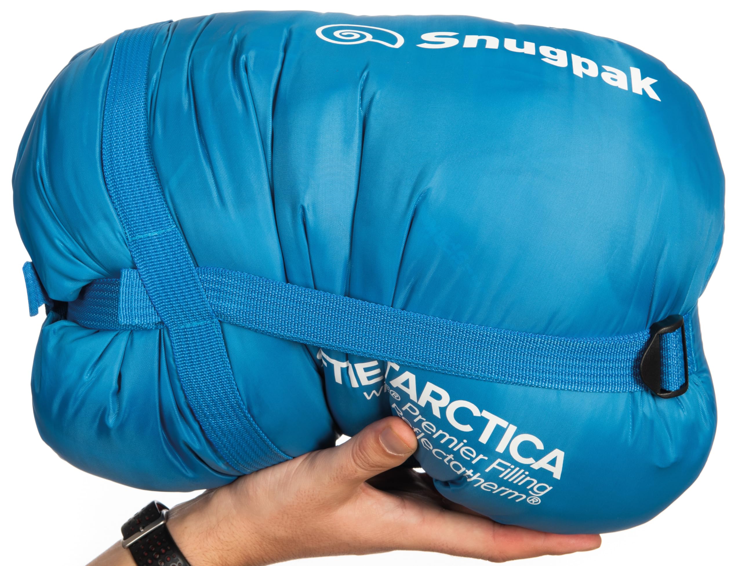 Snugpak Antarctica WGTE – Sac de couchage avec réflectatherm et Softie Premier, imperméable, léger pour les froids extrêmes et l'extérieur, avec sac de compression