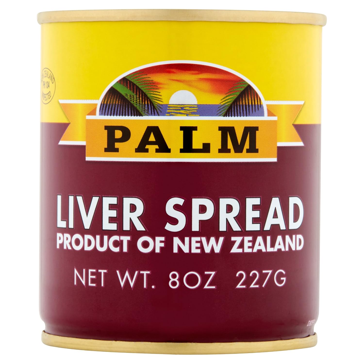 PALM - Liver Spread - 8 OZ.  227 G - Product of New Zealand 8 Ounces