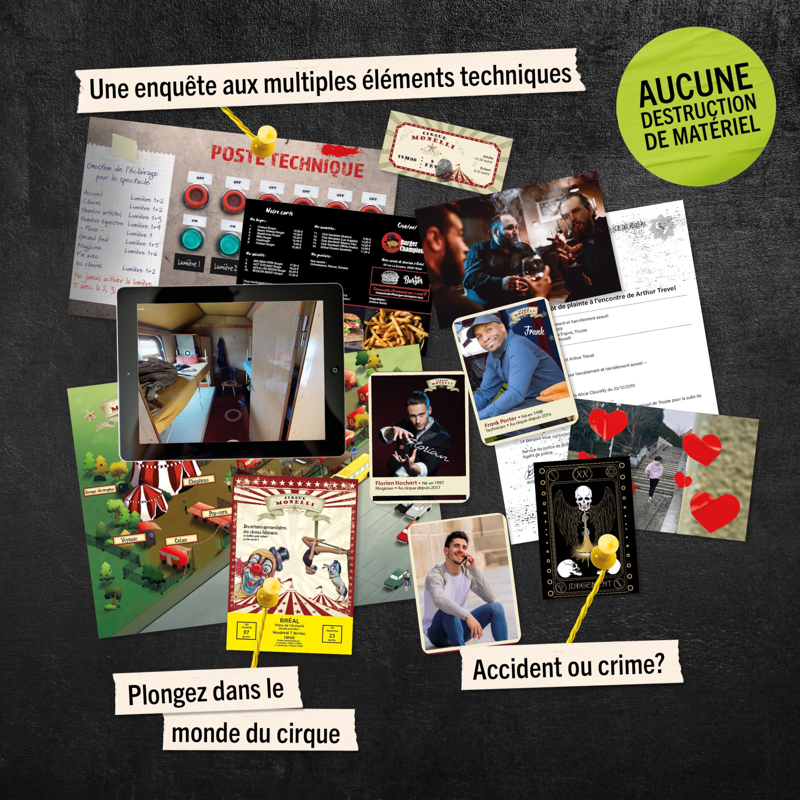 Hidden Games - L'affaire de Bourg-le-Petit - Jeux Barjo Hidden Games - L'affaire de Bourg-le-Petit - Jeux Barjo