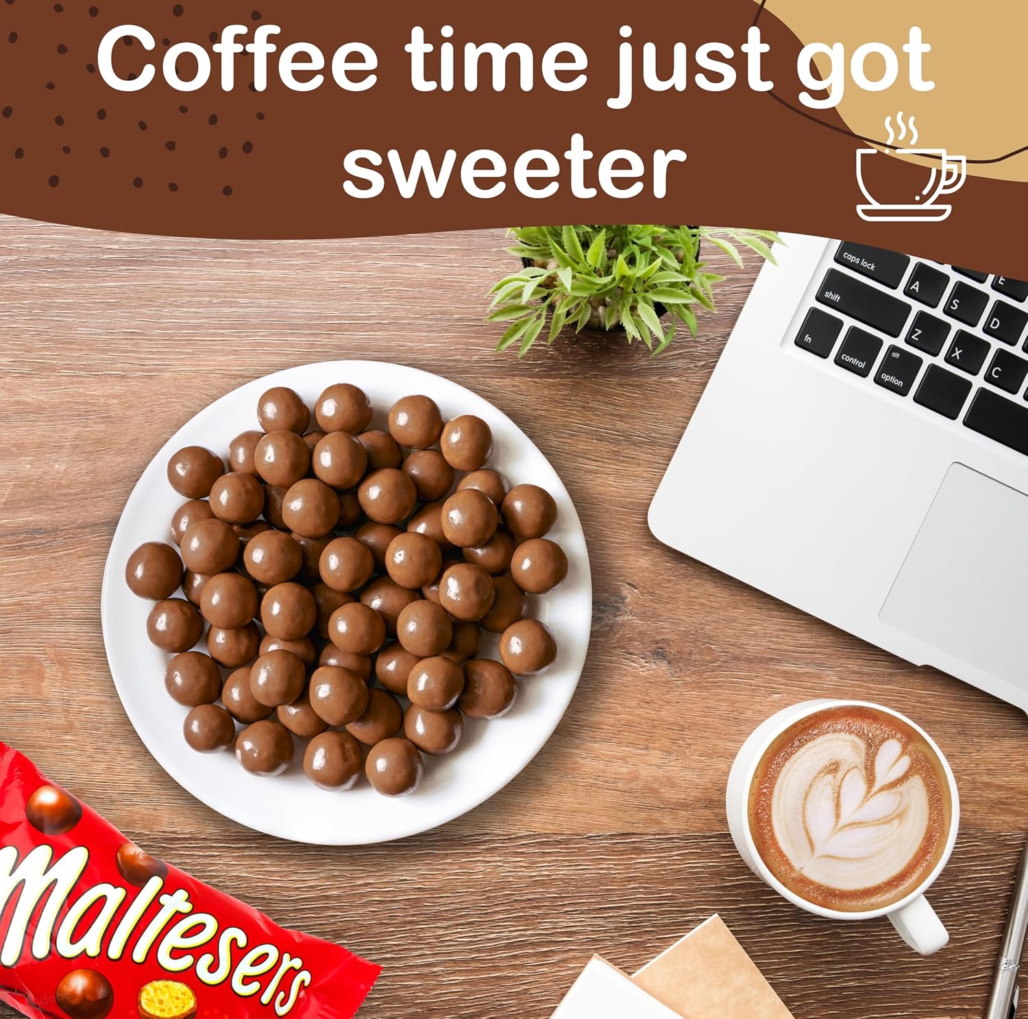 Kozy Home Maltesers Chocolate Balls 37 gram bags - Honeycomb Spheres Covered In A Creamy Layer Of Milk The Ultimate Fusion and Irresistible Crunch (In KH Packaging) (5 pack)