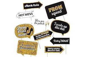 Prom Night Photo Booth Props Kit