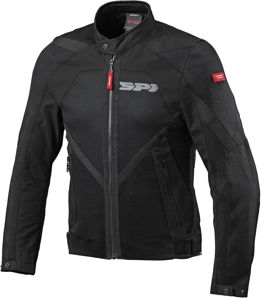 Spidi Netstream Motorcycle Textile Jacket, Black, Size M : Amazon 