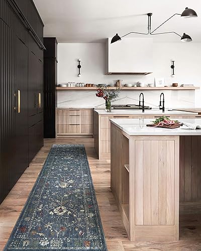 Miniatura 2 de Loloi Giada Collection GIA-06 Denim/Multi, alfombra decorativa tradicional, 2'-7" x 4'