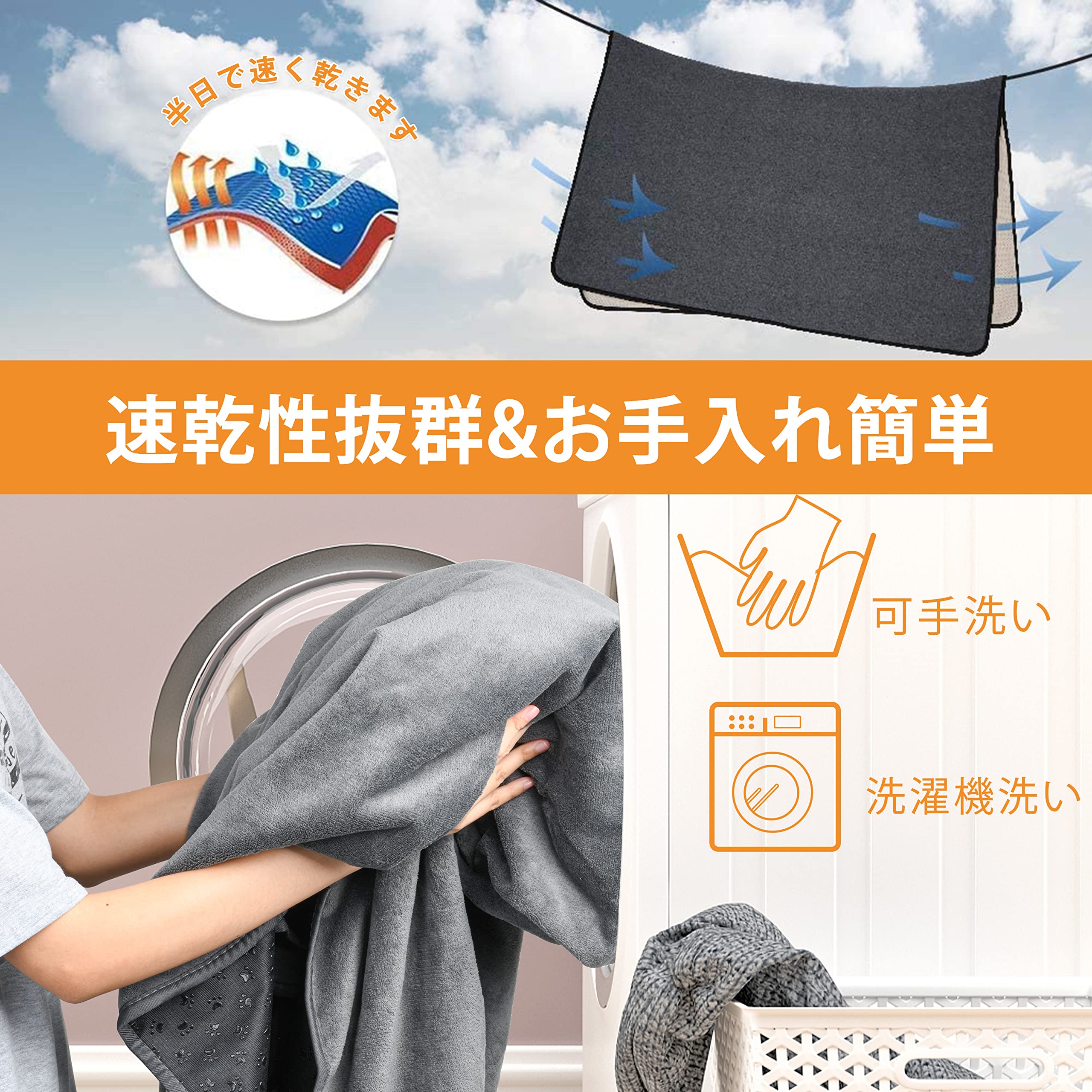 Amazon.co.jp: LOOBANI 超吸収 洗えるペットシーツ 漏れにくさ 犬