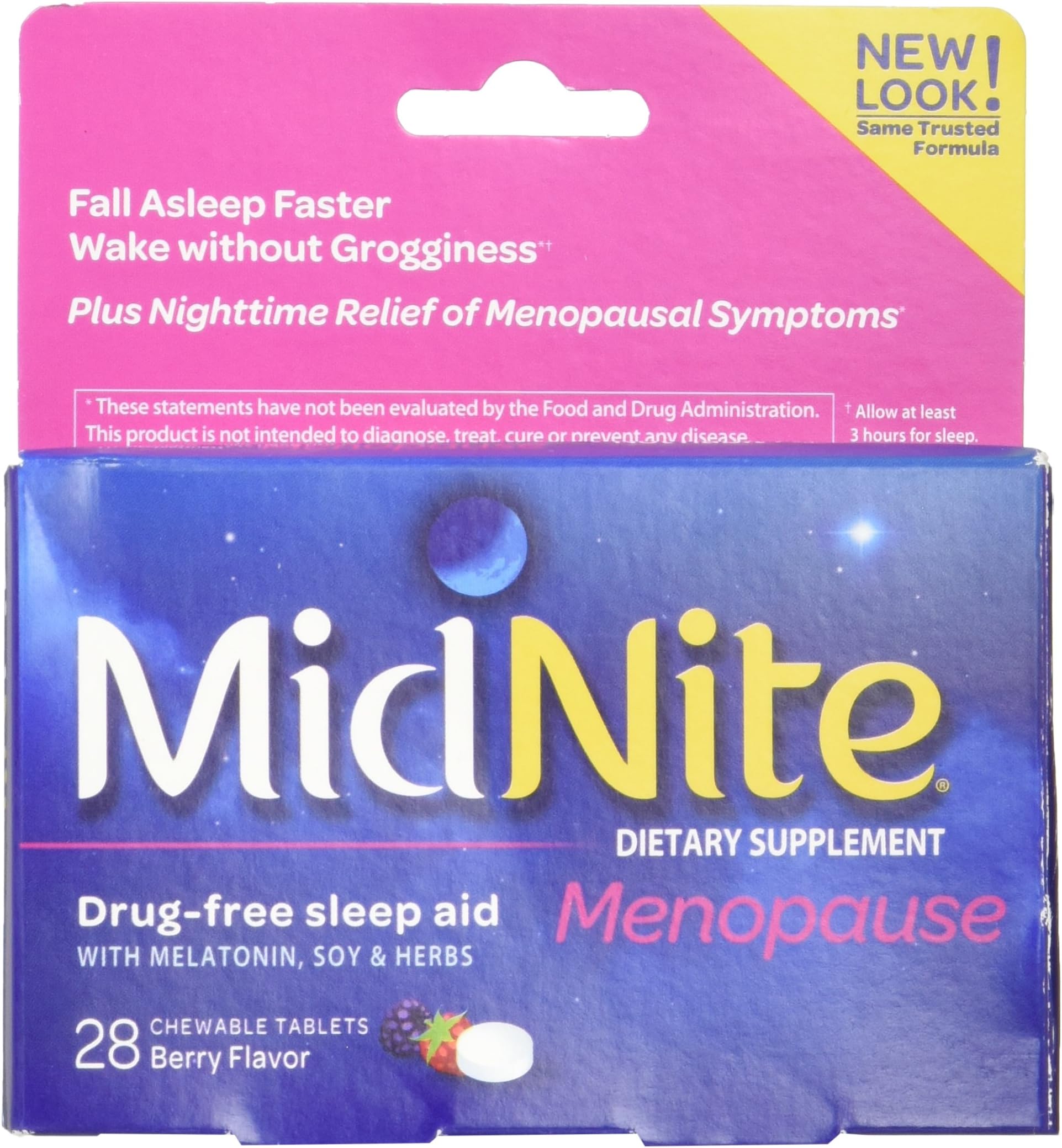 Midnight For Menapause Size 28ct Midnite For Menopause 28ct