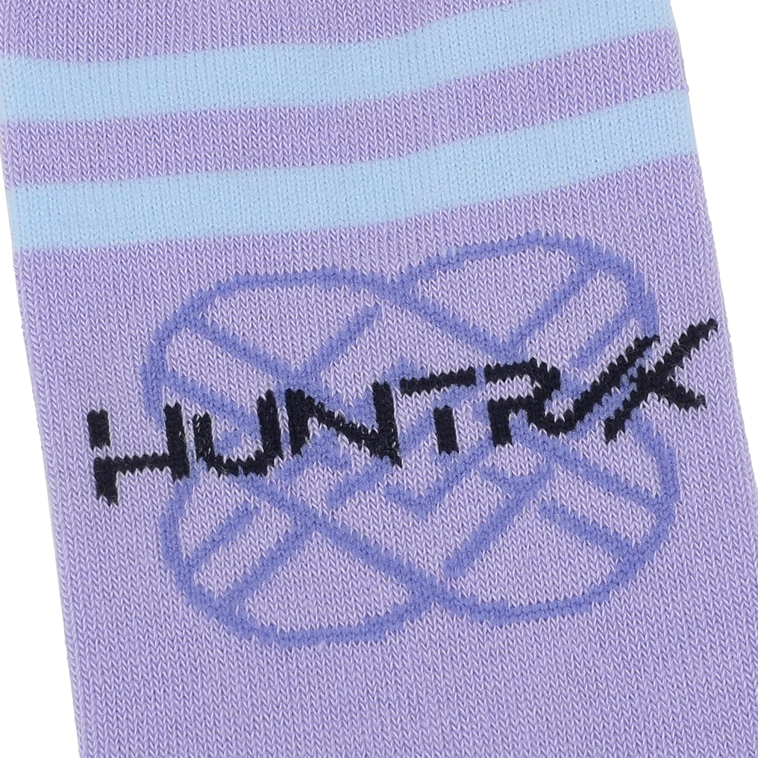 Bioworld Kpop Demon Hunters Huntr/X Logo 5-Pair Pack Casual Crew Socks - Image 4