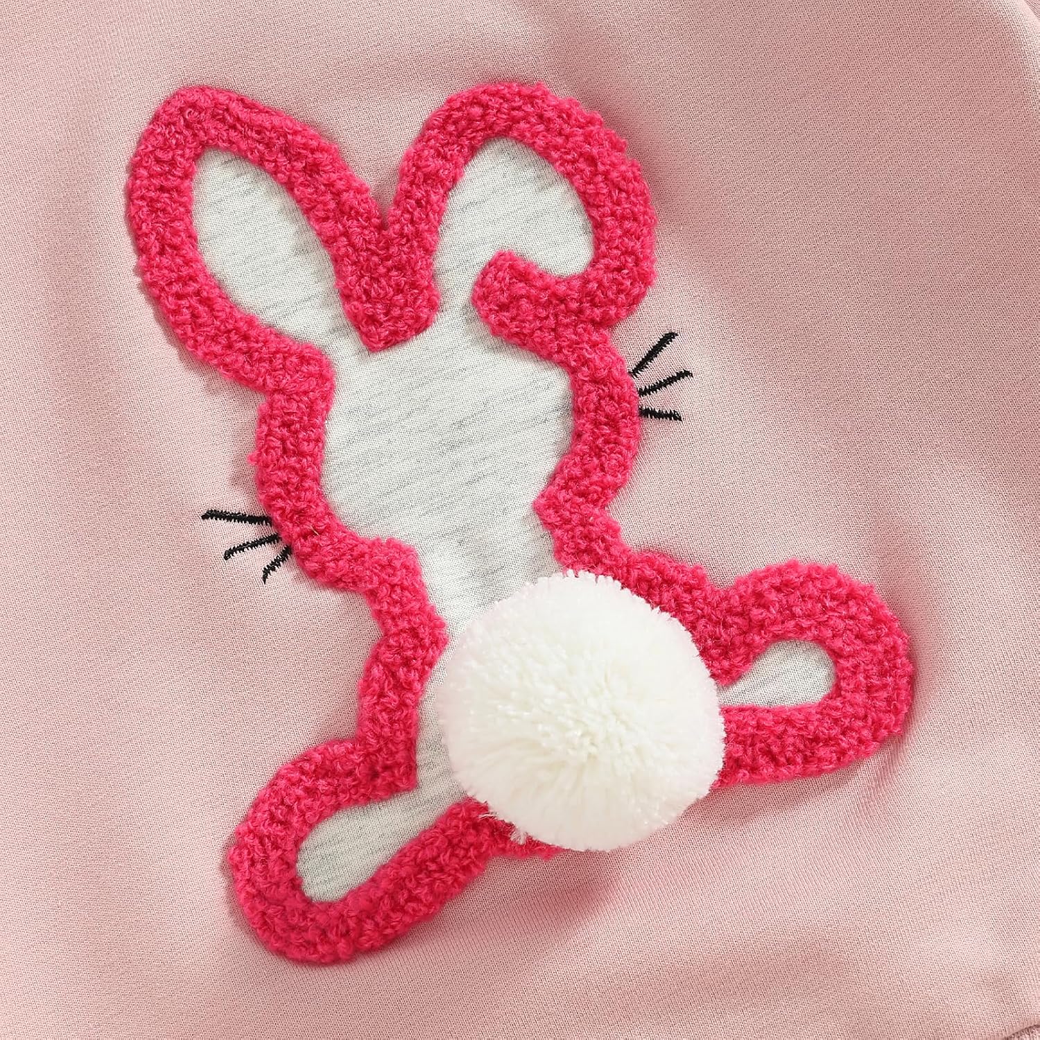 Kayotuas Toddler Girl Valentines Shirt Fuzzy Embroidered Letters Heart Sweatshirt Long Sleeve Crewneck Pullover Sweater Tops