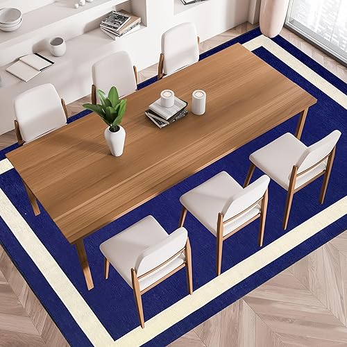 Miniatura 60 de Alfombra lavable a máquina con parte trasera antideslizante y resistente a las manchas, respetuosa con el medio ambiente, apta para familias y