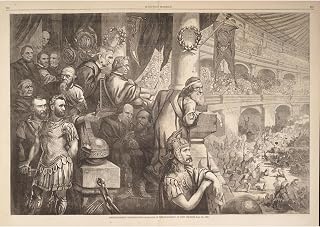 ArtDirect Amphitheatrum Johnsonian — Massacre of the innocents at New Orleans, July 30, 1866 (1867) Unframed Art Print Giclee Poster by Thomas Nast - Ready for Framing with Customization Sizes 10x7, 14x10, 20x14, 34x24, 48x34 and 60x42 inches