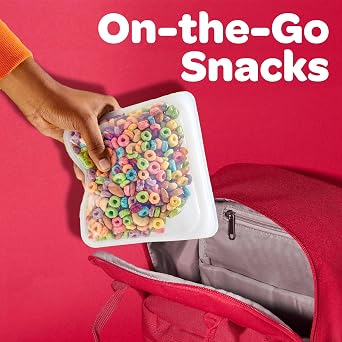 Kellogg's Froot Loops Breakfast Cereal, Good Source of Fiber, 15g Whole Grains, Giant Size, 23 oz