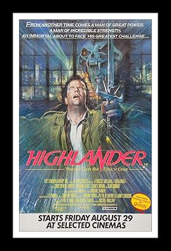 Wallspace Highlander - 11x17 Framed Movie Poster