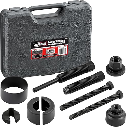 Miniatura 10 de ARES 12024-Juego de 11 extractores de volante – Uso en vehículos con bujes de 4 pulgadas – Construcción de acero forjado templado