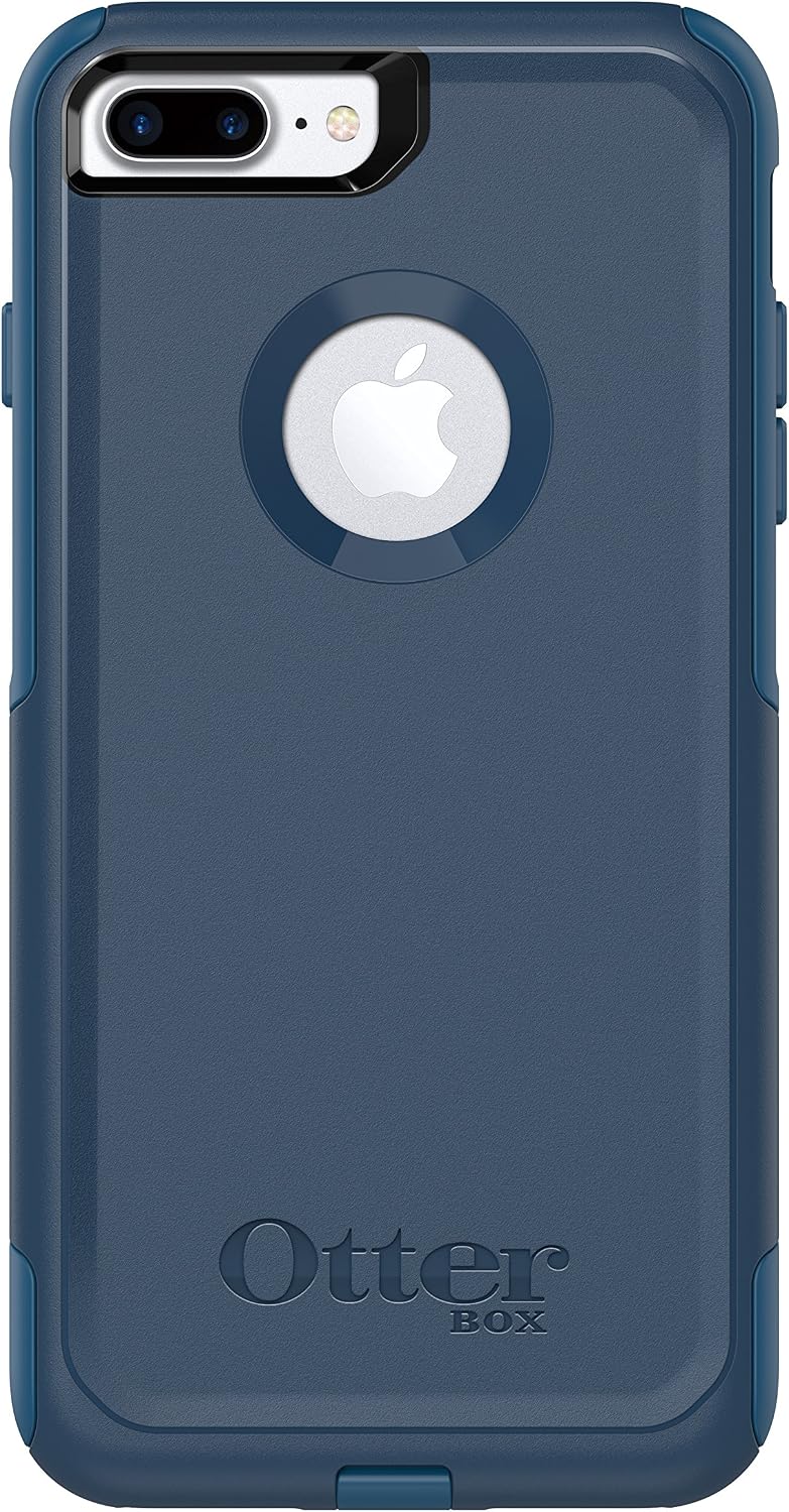 OTTERBOX COMMUTER SERIES Case for iPhone 8 PLUS & iPhone 7 PLUS (ONLY) - Frustration FRĒe Packaging - BESPOKE WAY (BLAZER BLUE/STORMY SEAS BLUE)