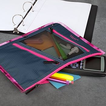 Amazon.com: Five Star Pencil Pouch, Pen Case, 3-Pocket