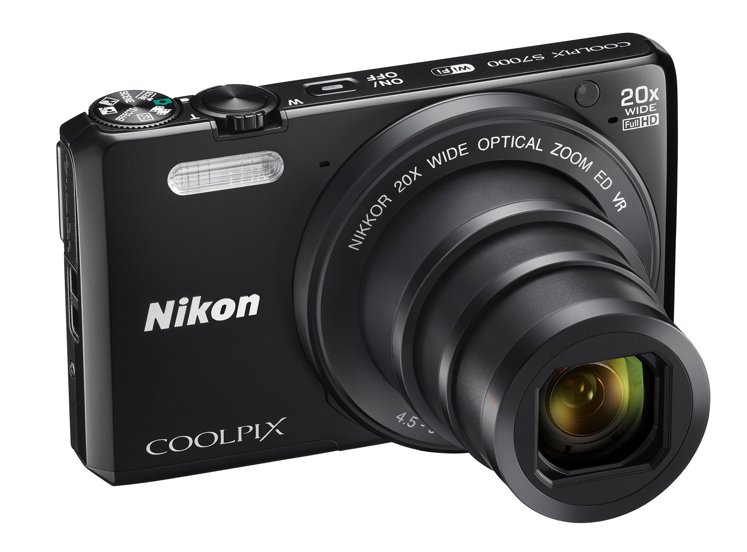 Nikon Coolpix S7000 Compact Digital Camera Black 16 0 Mp
