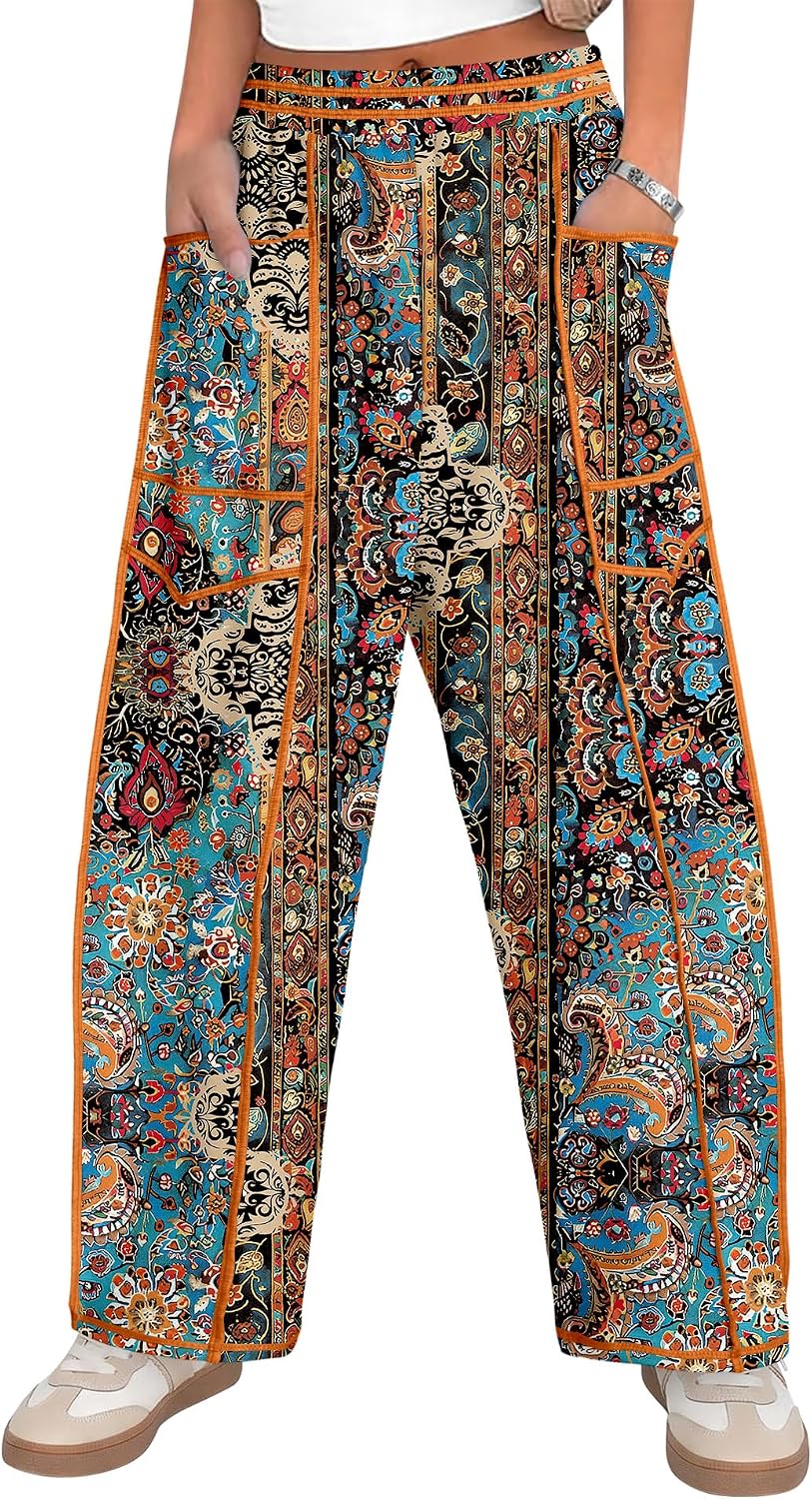 Magritta Wide Leg Pants for Women with Pockets Casual Fashion Sweatpants image 4