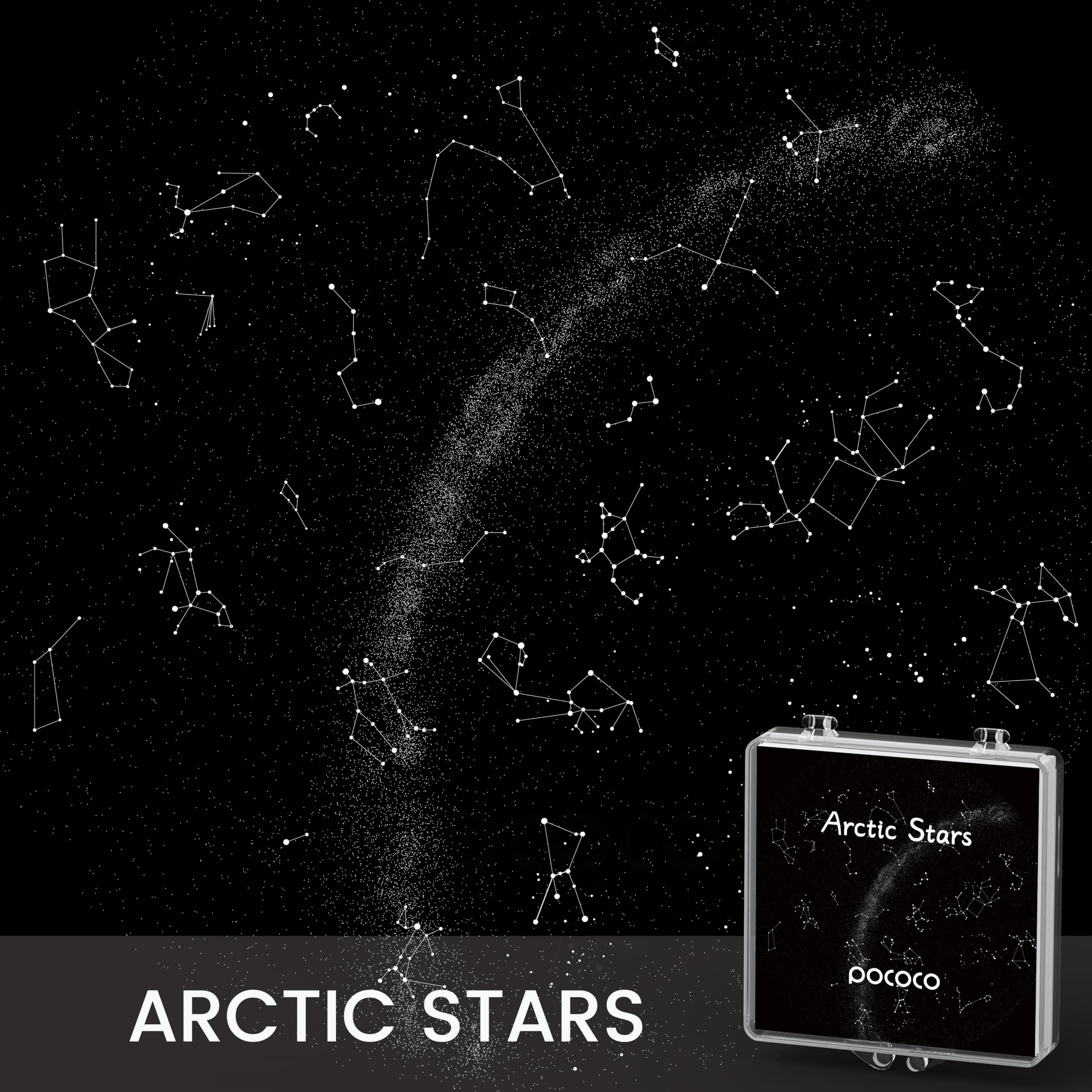 Realistyczne Dyski dla POCOCO Galaxy Lite - Projektor Gwiazd, Planetarium Domowe, 5k Ultra HD, 3 Sztuki (Bez Projektora)