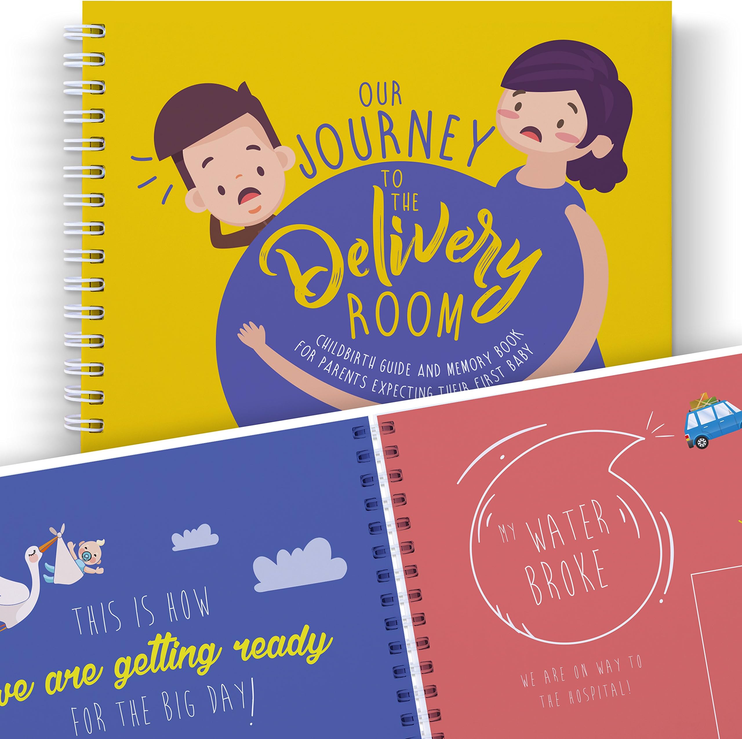 Mom to Be Journal: Our Adventure to The DELIVERY Room - A Funny Book to Treasure The Best Pregnancy Moments. Maternity Keepsakes, First Time Parents, Dad Gifts, and Baby Memory Book.