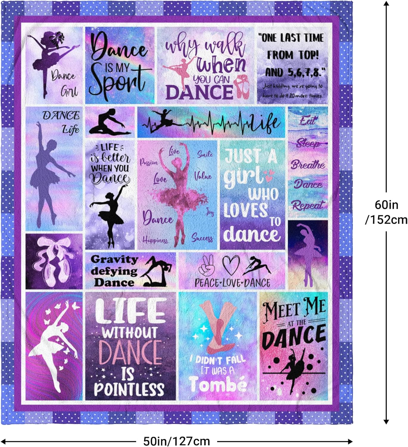 Buy Dancer Gifts Blanket Dance Gifts for Girls Ballet Gifts Dance