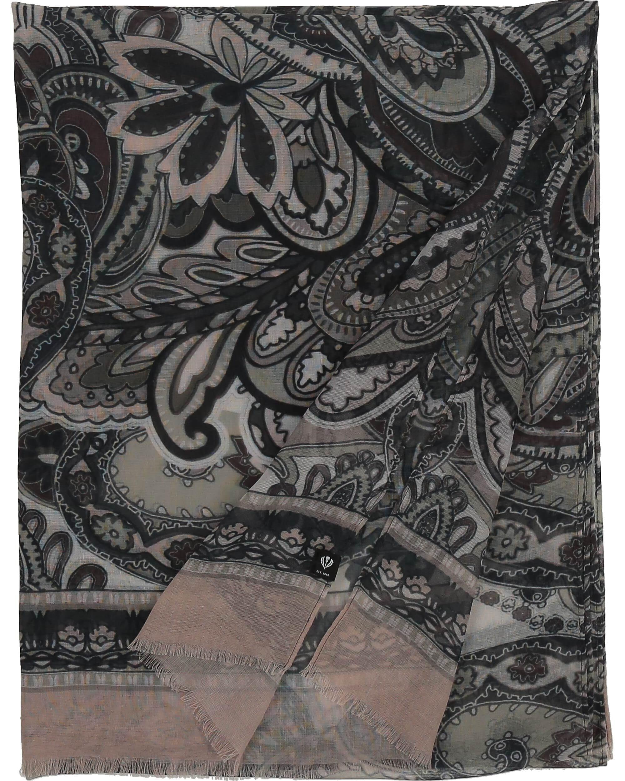 FRAAS Stola mit Paisley-Design - 70 x 180 cm - leichter Schal für Damen - Sustainability Edition