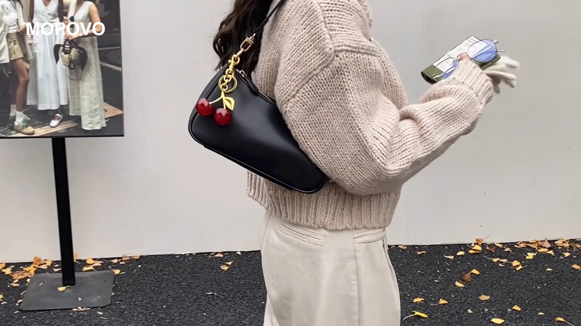 Amazon.com: Black Shoulder Bag for Women Cute Hobo Purse Retro