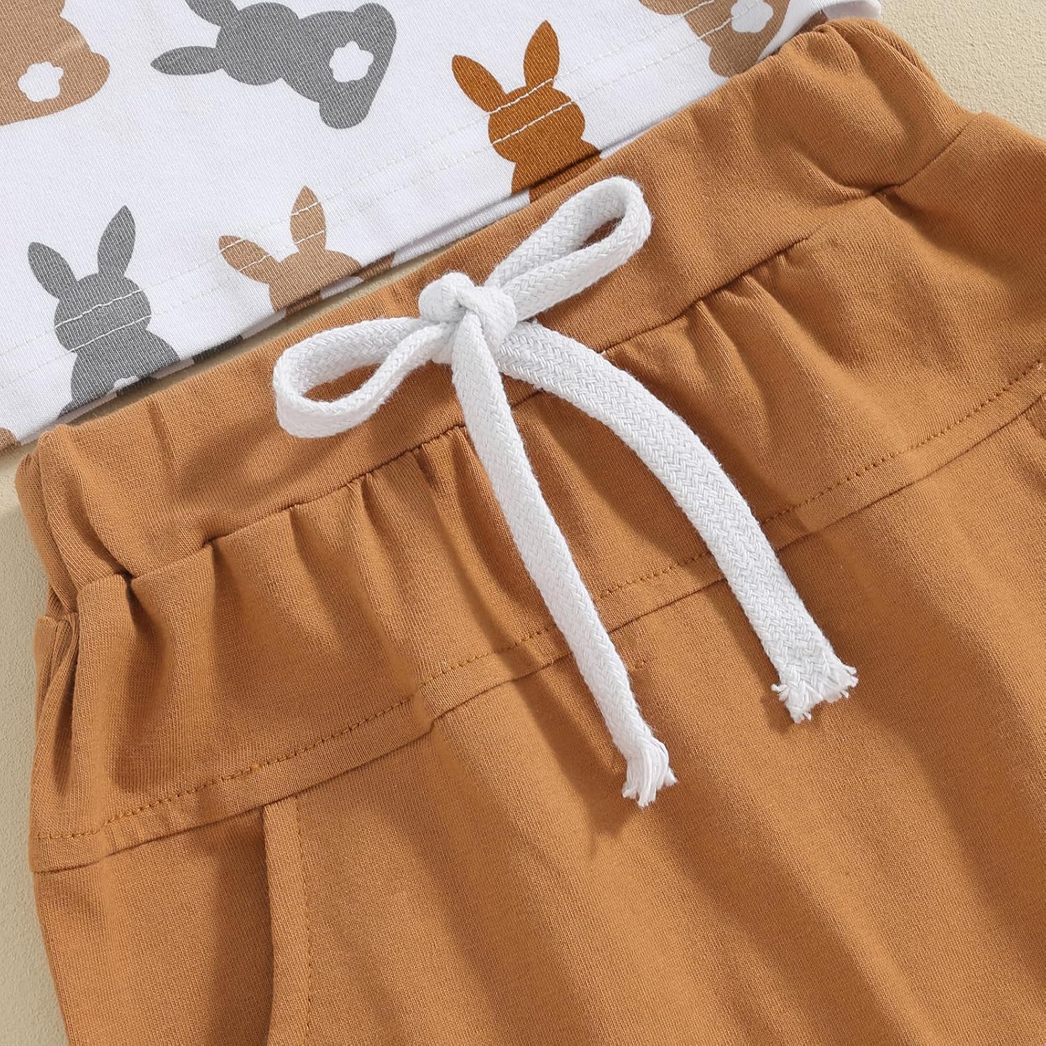 4th of July Baby Boy Outfit USA Flag Short Sleeve Shirt Elastic Shorts 2Pcs Toddler Boys Fourth of July Outfits - Image 6