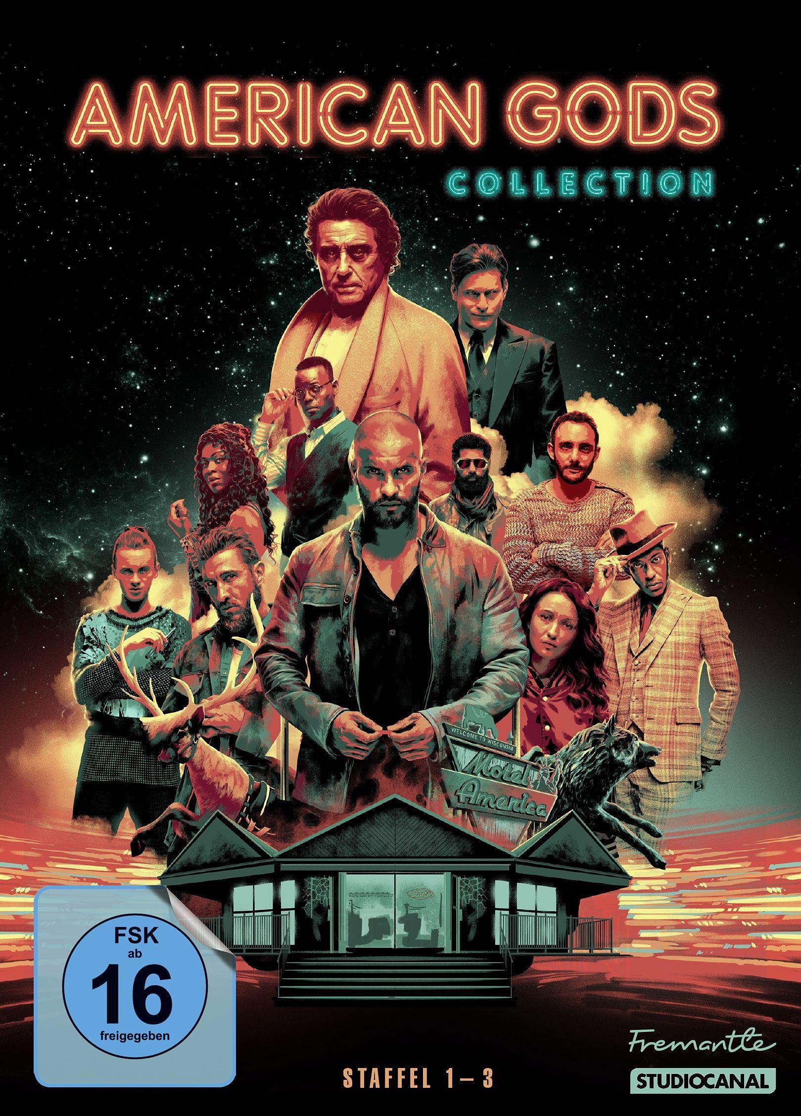 American Gods Collection (Staffel 1-3) [11 DVDs]