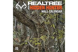 TURNER LICENSING Realtree Hidden Hunter 2024 Deer Wall Calendar